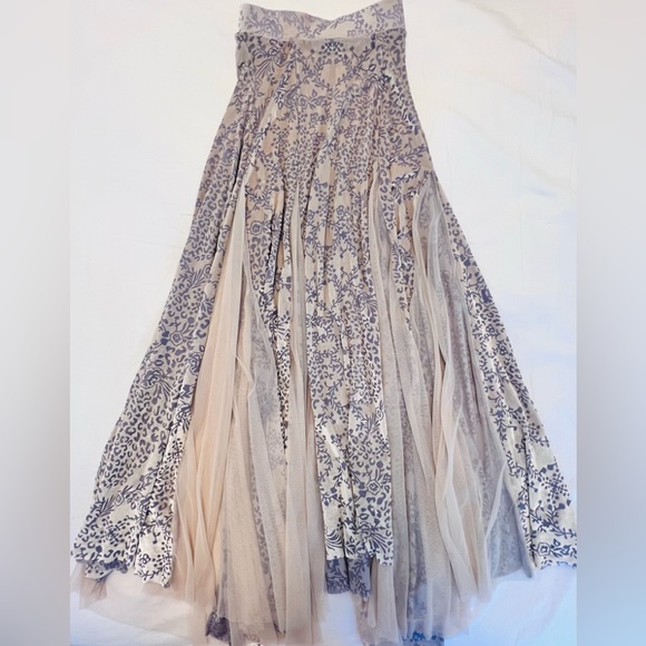 Free people velvet maxi skirt - Picture 3 of 8